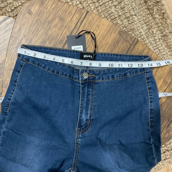 NWT JUST IN!! Fabulous Dark Wash Bell Bottoms - Picture 2 of 3